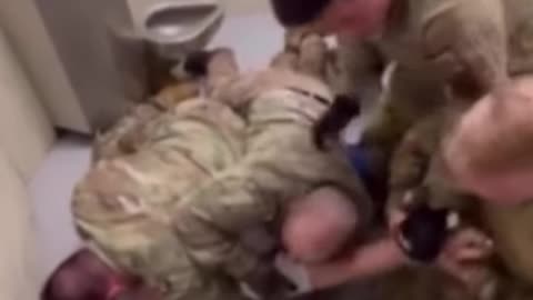 This is how an 18 year active duty Service Member was treated for refusing the jab.