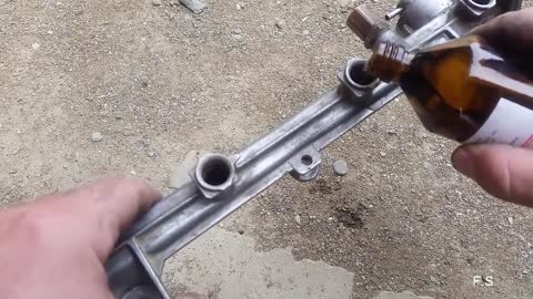 Disassembling and Cleaning the Fuel Rail Mercedes w210