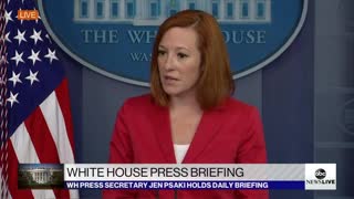 Psaki: Biden Respects US Olympian Publicly Dishonoring American Flag