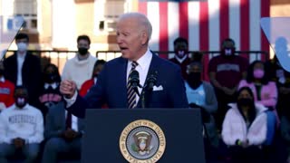 Biden says Trump voted from behind the desk in the White House in... Florida?!