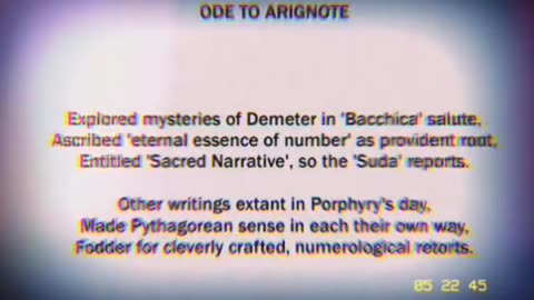 Ode To Arignote