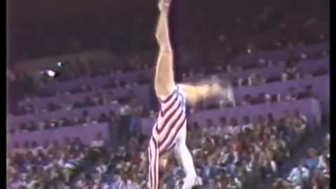 Mary Lou Retton - Individual All-Round Gold Los Angeles 1984 Olympics