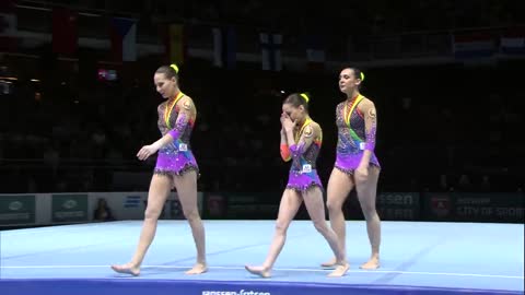 Amazing Gymnast by these Girls