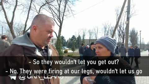 Ukraine. Faces Of War. Mariupol. "They shot at civilians" - a woman whose son was wounded says