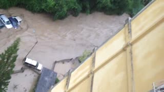 Heavy rains cause massive overflow in Carrizal, Mexico