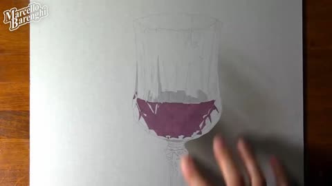 Draw the outline of the cup and fill in some colo