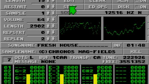 Amiga and Atari ST Protracker Music Mods - Fresh House