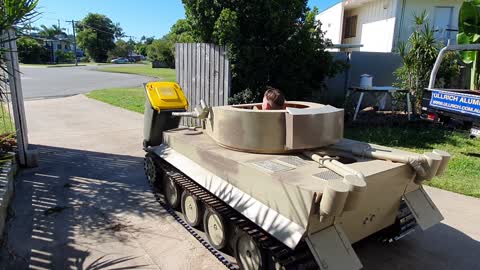 Taking out the Trash in a Tank
