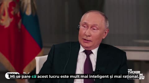 Fragment din interviul Tucker-Putin: ''Un război global ar aduce întreaga umanitate în pragul distrugerii.''