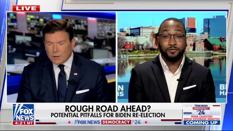 Dem Campaign Official Sits In Silence As Bret Bair Lists Trump-Era Border Policies Biden 'Flipped'