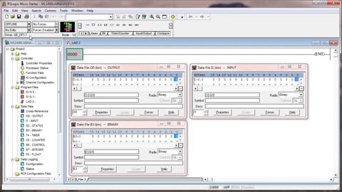B2 - Learn PLC RSLogix500 - Navigating the Data Files - PLC Professor