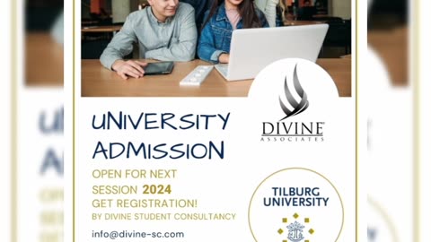 Tilburg University Admission Open 2024