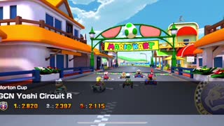 Mario Kart Tour - Egg 1 Kart Gameplay (Winter Tour Token Shop Reward)