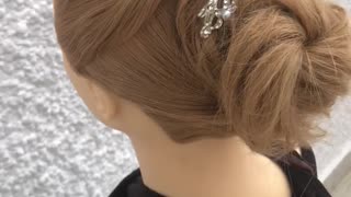 Easy updo hairstyles long hairstyles by Amal Hermuz