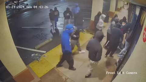 Thieves use stolen government car to break into sneaker shop in California