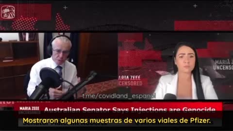 El senador Malcolm Roberts confirma nanotecnología en los viales de vacunas