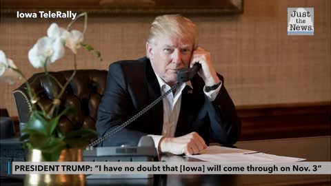 President Trump ahead by seven points in Iowa according to poll