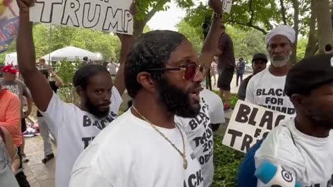 Blacks For Trump! Free Lives Matter!