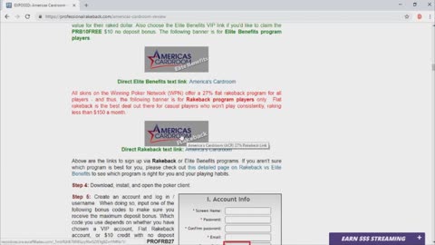 How to Sign Up for America's Cardroom