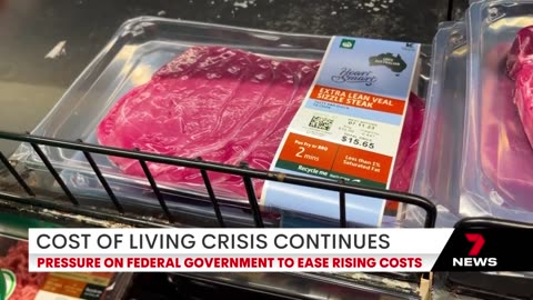 Pressure mounts on federal government to address cost of living pain - 7 News Australia