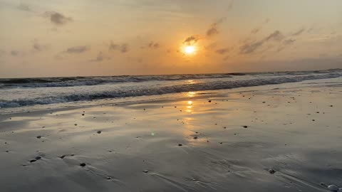 Sunset at Fort Myers beach