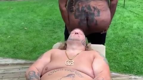 Few seconds funny video of the fattest people on earth