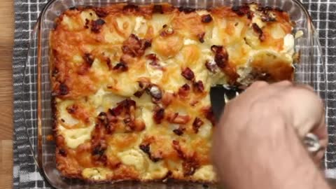 Cheesy Bacon Potato Bake