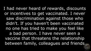 THE COVID-19 VACCINE IS A MASS FRAUD