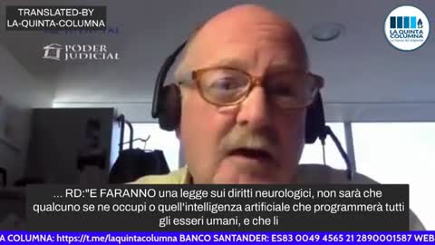 🇮🇹 #Italiano - Il neuroscienziato Rafael Yuste idealizzatore del progetto Brain:transumani