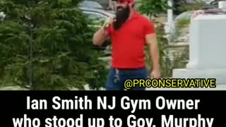 NJ Gym Owner who defied Gov Murphy gives powerful speech