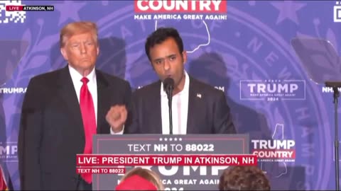 WOW: Donald Trump Says Vivek Ramaswamy Will Be Working With Him 'For A Long Time'