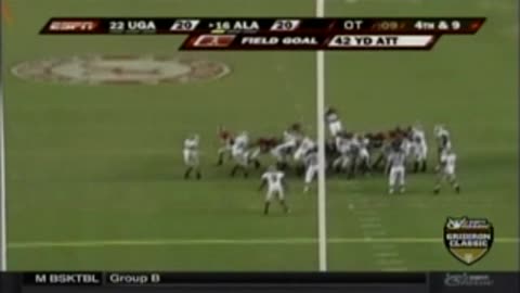 2007 Georgia vs Alabama