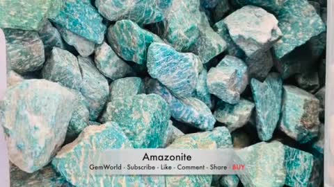 💎 GemWorld: 👉👉 4 different type of Amazonite - can you tel the difference?