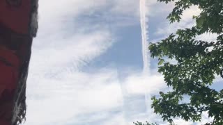 strange chem trails