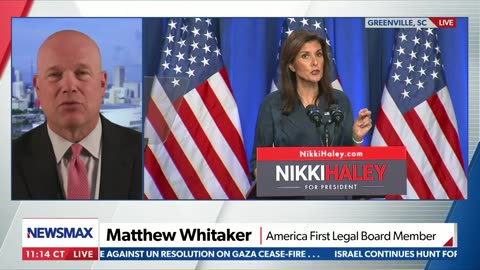 Matt Whitaker on Newsline - NewsmaxTV 02.20.2024