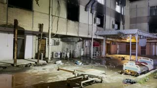 Sube a 82 el número de muertos por una explosión en un hospital de Bagdad