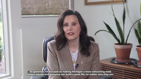 Michigan Governor Gretchen Whitmer Joins Biden in celebrating Trans Day of Visibility