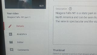 Niagara Falls is age restricted by YouTube