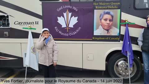 Mise à jour au Royaume du Canada pour la Reine Romana Didulo - 14 Juin 2022