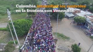 Caos en la frontera colombo-venezolana