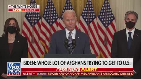 Reporter HAMMERS Biden on Afghanistan Debacle - Biden Gives Most SHAMEFUL Answer Possible
