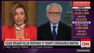 Nancy Pelosi Lies About Donald Trump And The Coronavirus