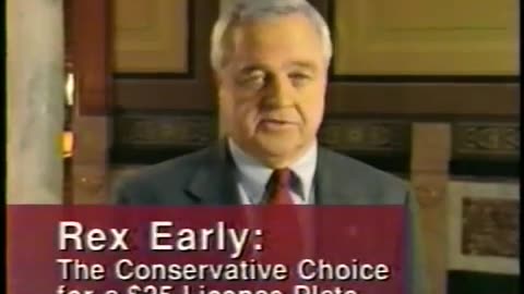 April 30, 1996 - Rex Early for Indiana Governor Campaign Commercial