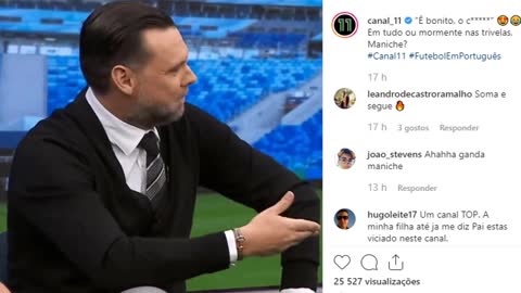 Maniche protagoniza momento cómico com Ricardo Quaresma: “É bonito, o cab***”