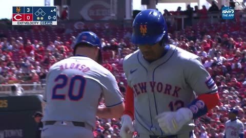 MLB Francisco Lindor's first homer of the season