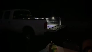 Truck lights on Halloween 2020