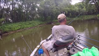 Bass fishing with my dog 2