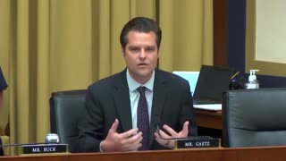 DOJ Official REFUSES to answer questions from Matt Gaetz on Biden Criminal Investigation