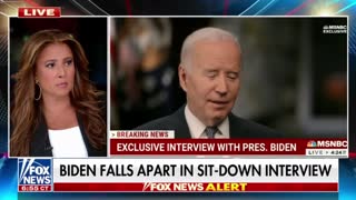 Scary. Joe Biden Completely Loses Train of Thought, Stops Talking During MSNBC Interviews
