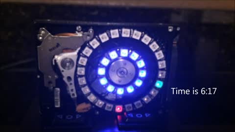 Hard Drive Clock